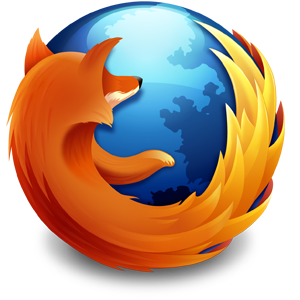 Image of Firefox browser icon. 